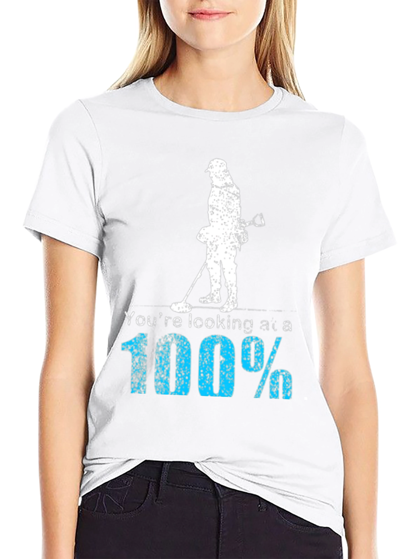 Metal Detecting T-Shirt - 100% Treasure Hunter