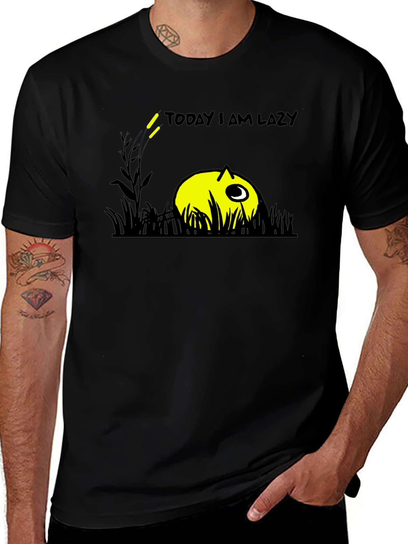 Today I am Lazy T-Shirt - Funny Graphic Tee