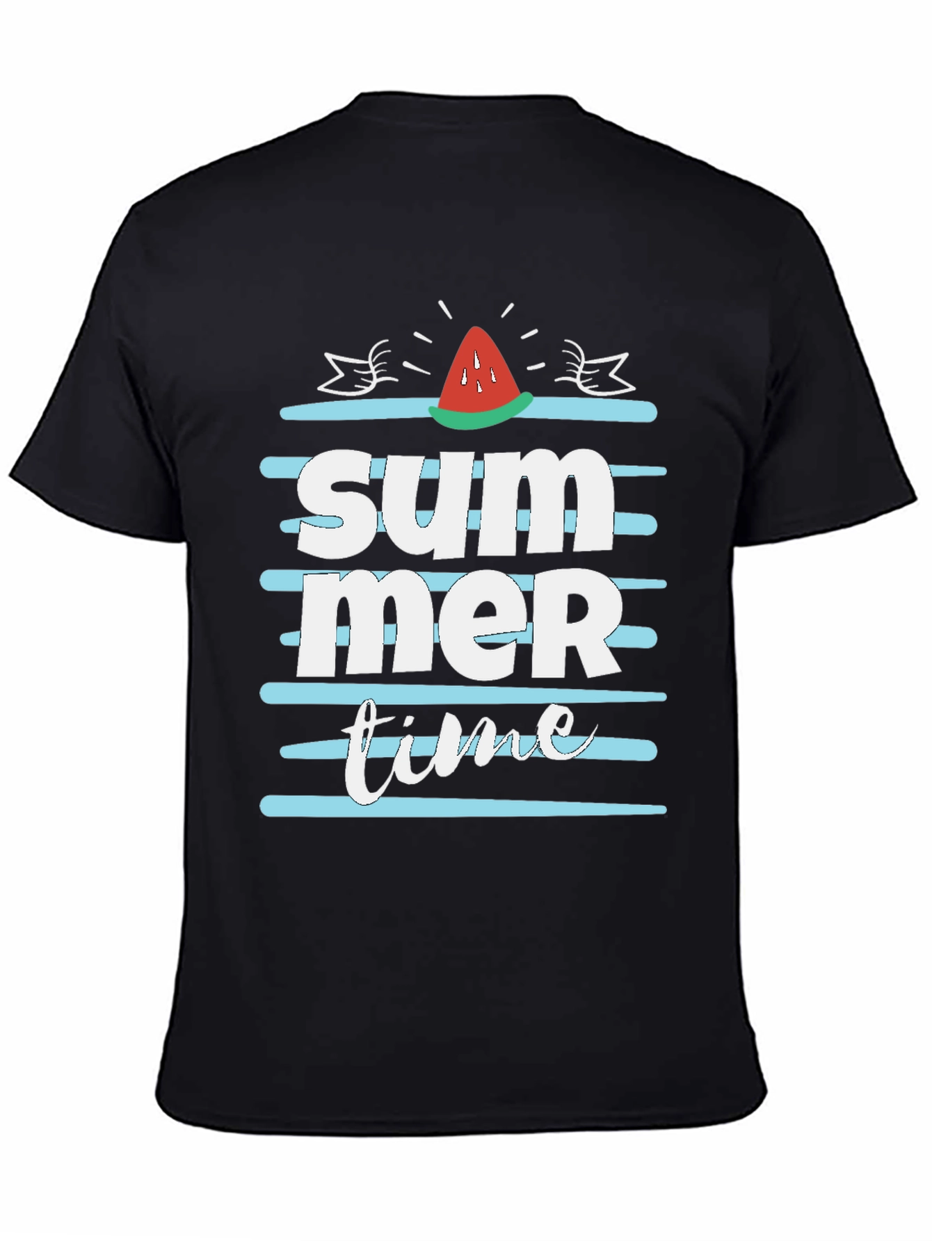 Summer Time Watermelon Graphic T-Shirt