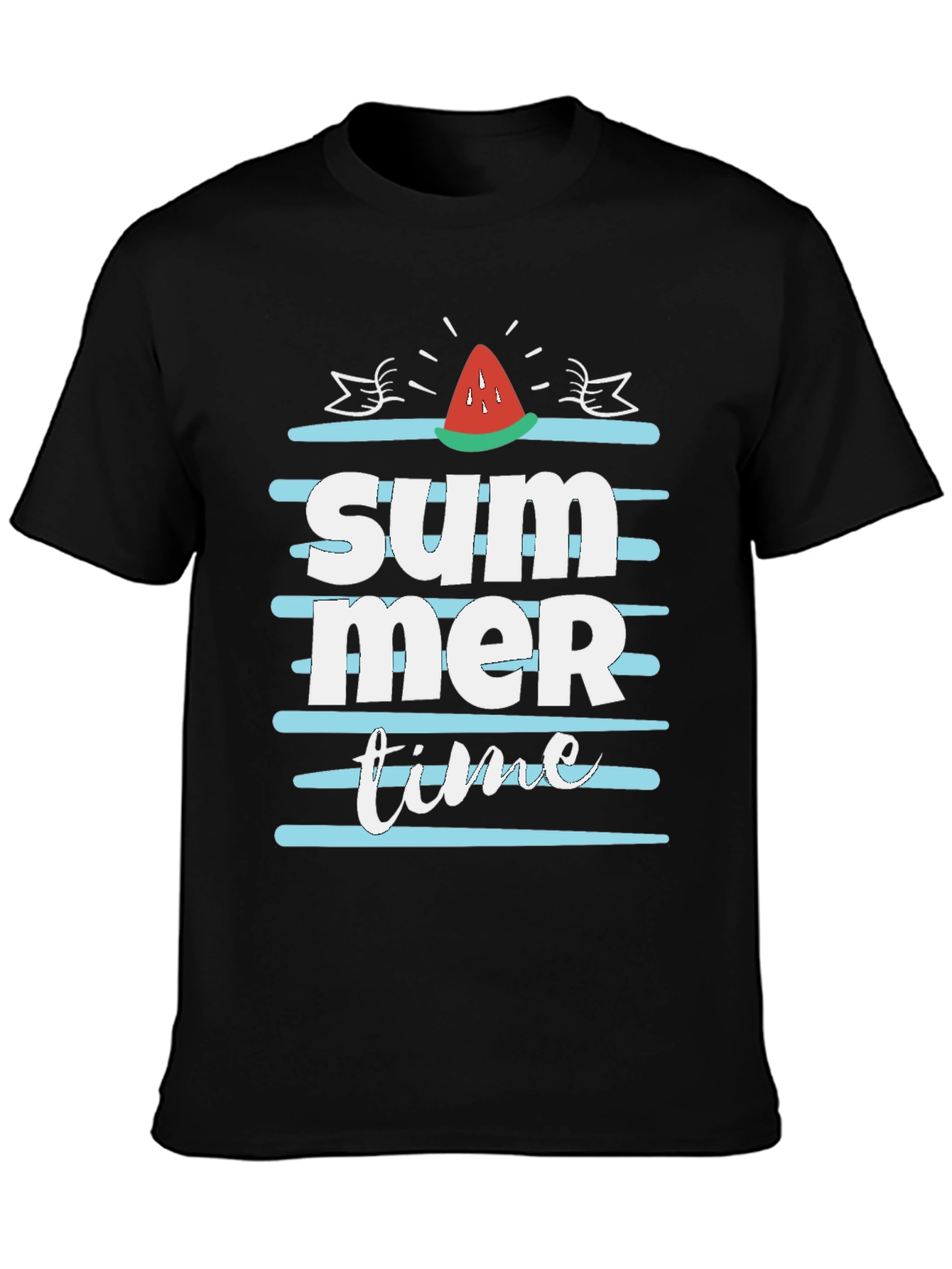 Summer Time Watermelon Graphic T-Shirt