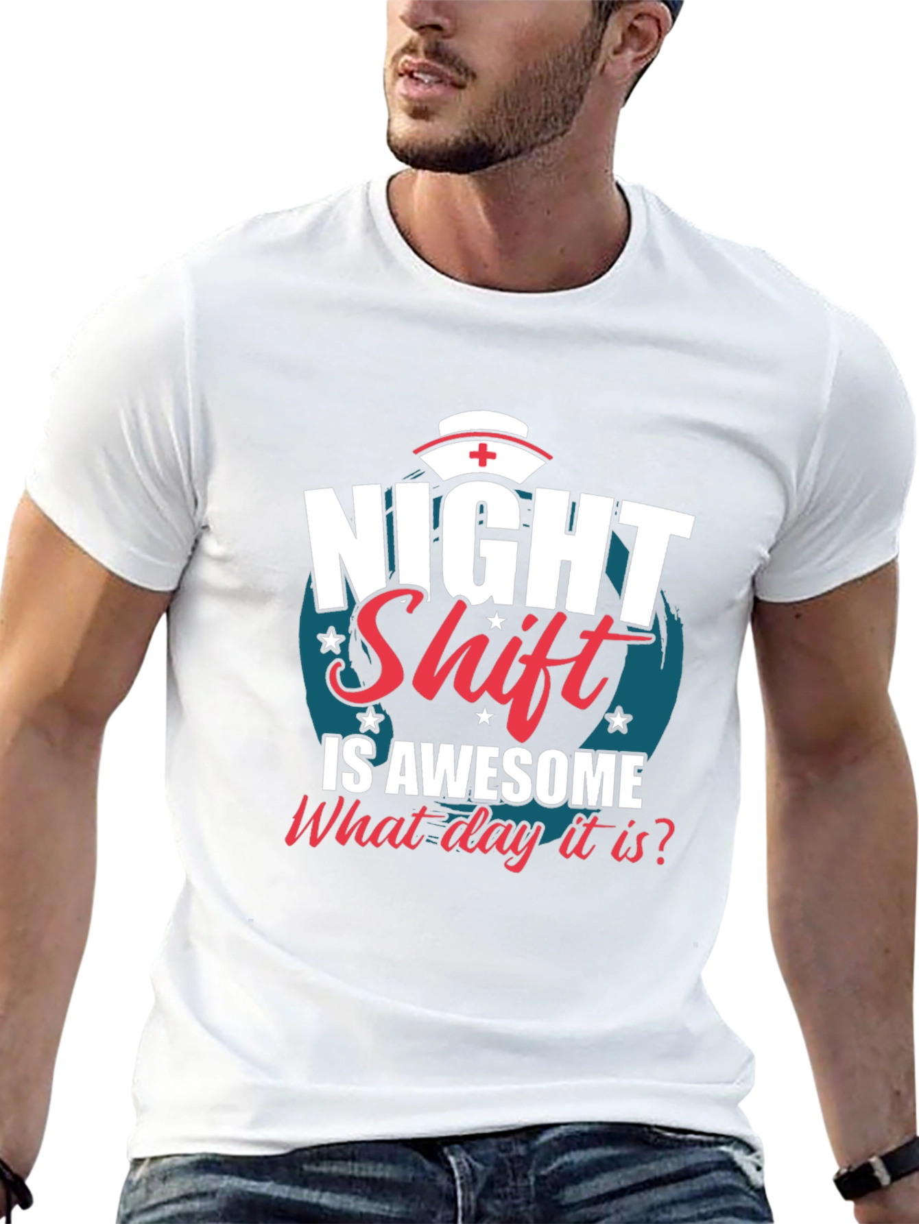 Night Shift Nurse T-Shirt - What Day Is It?