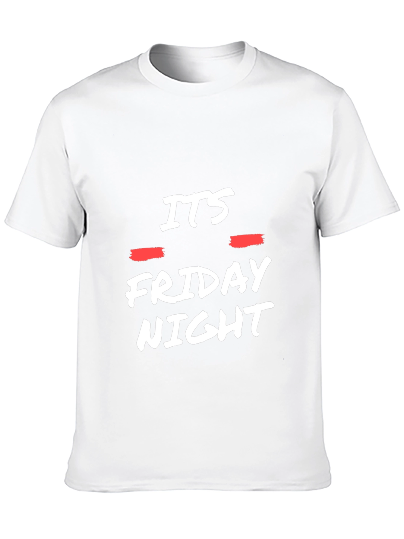 Its Friday Night Black Graphic Tee