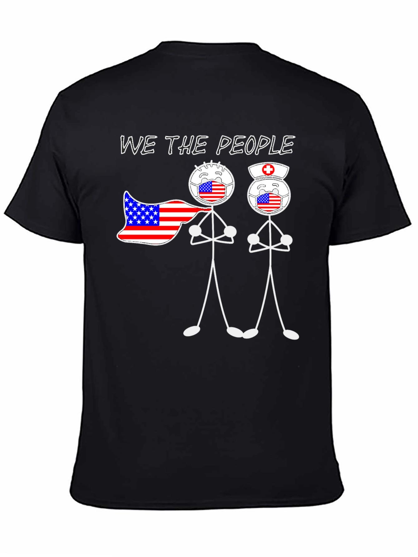 We The People Graphic T-Shirt