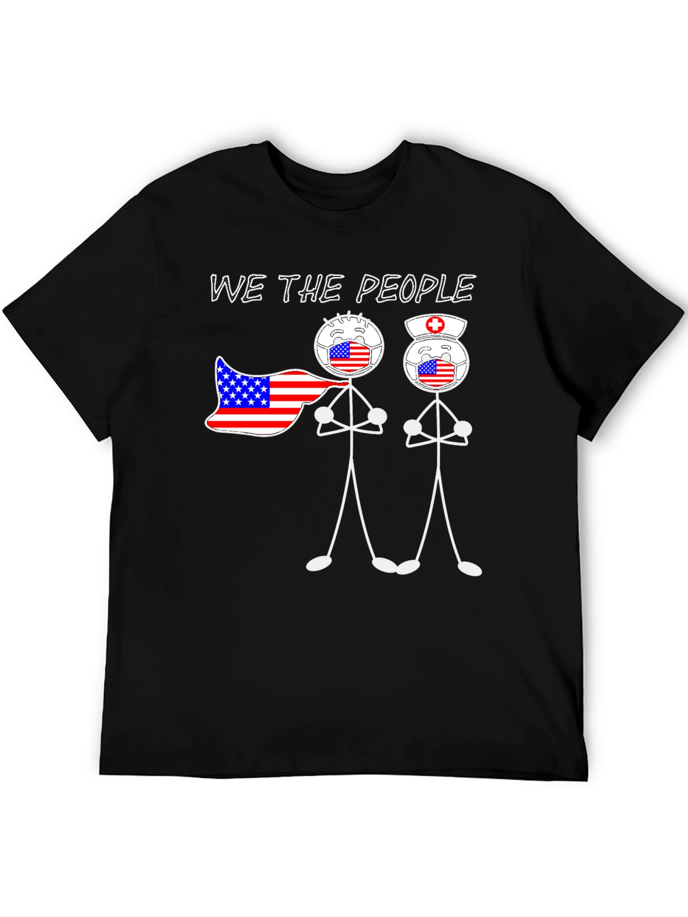 We The People Graphic T-Shirt