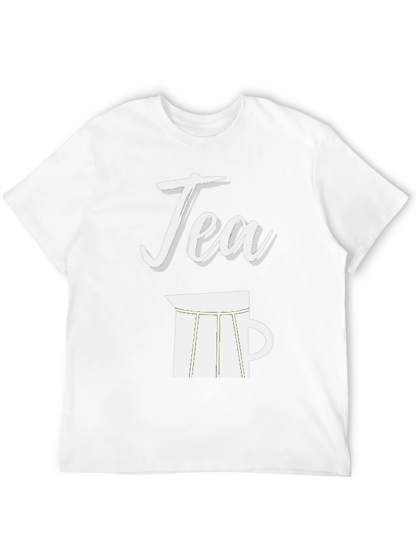 Tea Time Black Graphic Tee