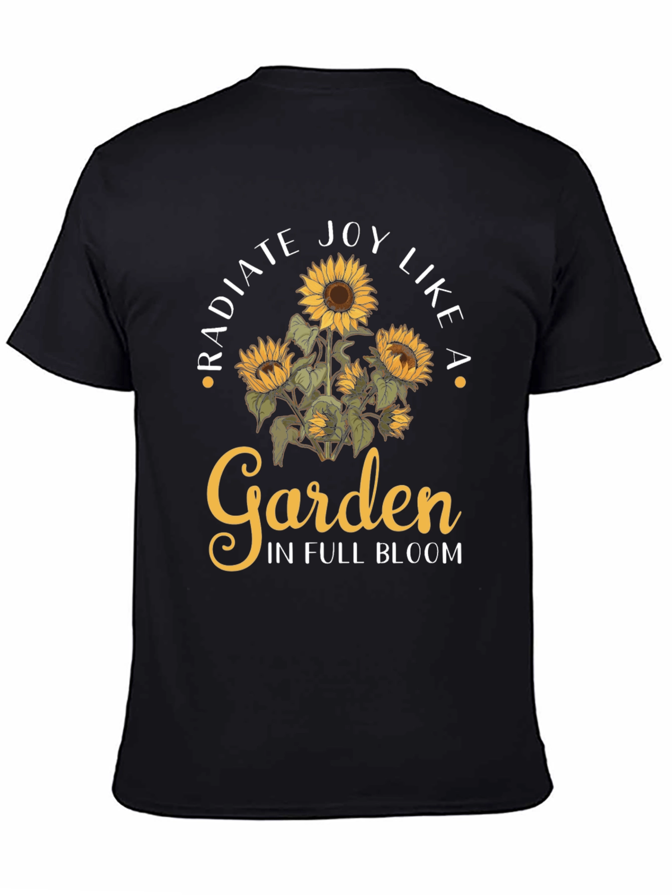 Radiate Joy Sunflower Garden T-Shirt