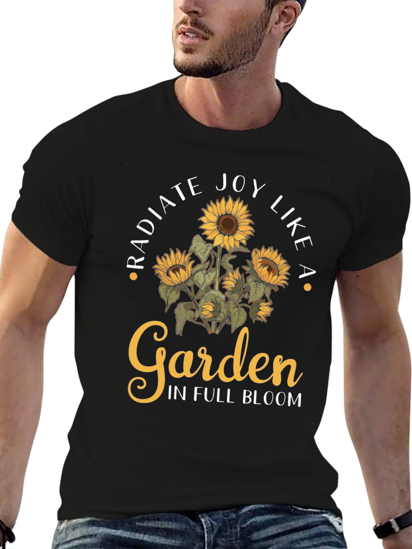 Radiate Joy Sunflower Garden T-Shirt