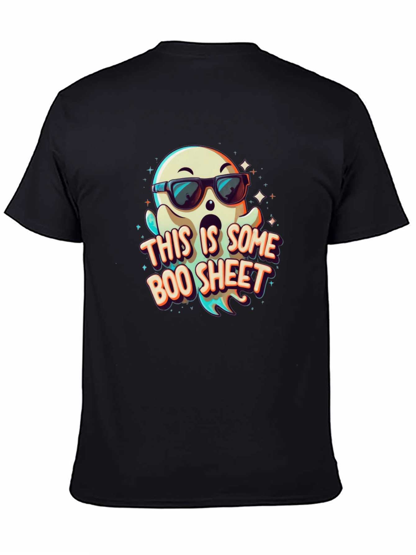 Cool Ghost T-Shirt: Boo Sheet Design