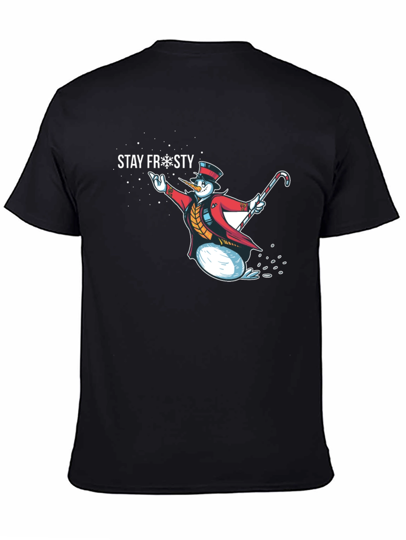 Stay Frosty Snowman Graphic Tee