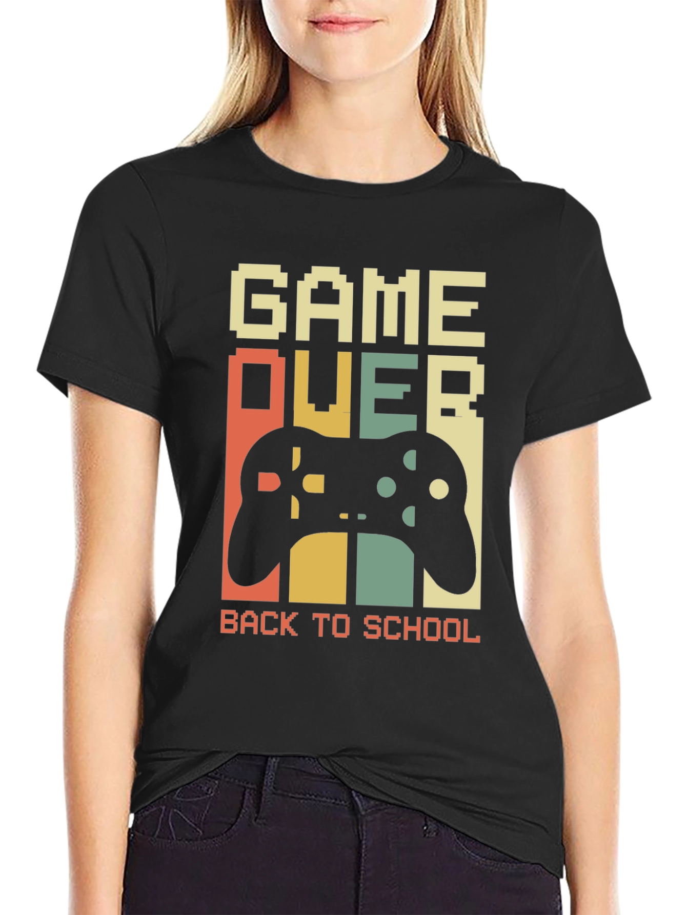 Game Over Back to School Graphic Tee