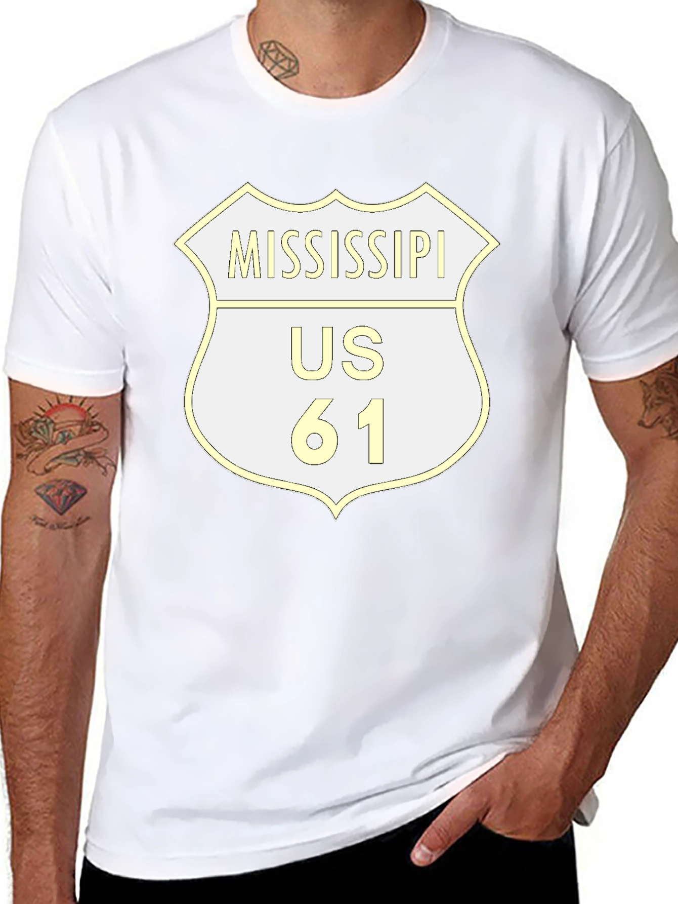 Mississippi US 61 Route T-Shirt
