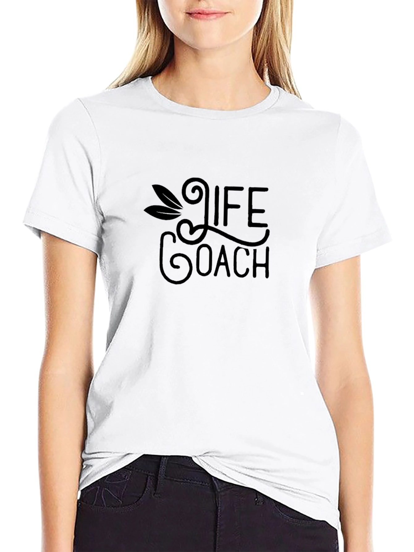 Life Coach Graphic Tee - Motivational Style