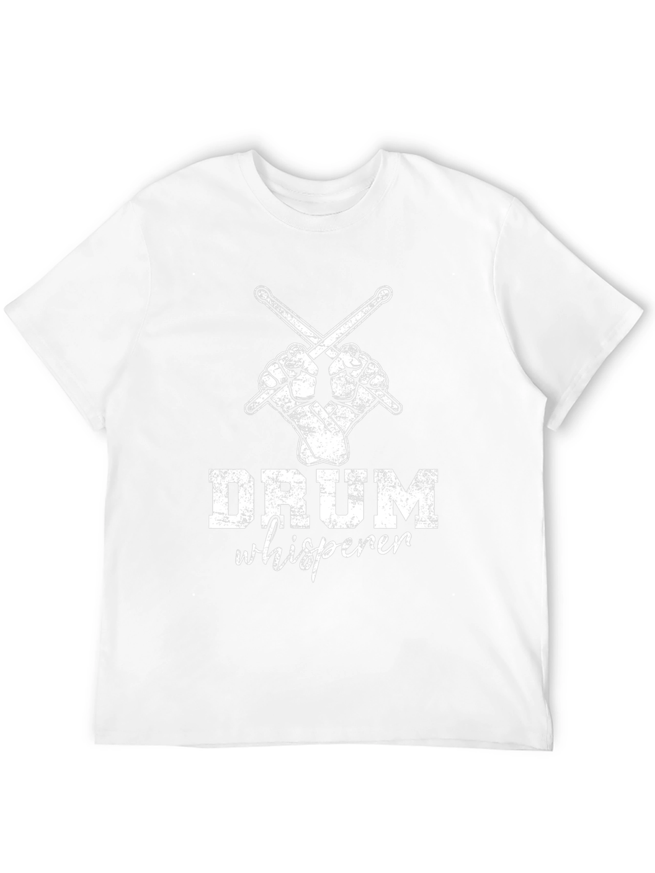 Drum Whisperer Graphic Tee - Black Cotton Shirt