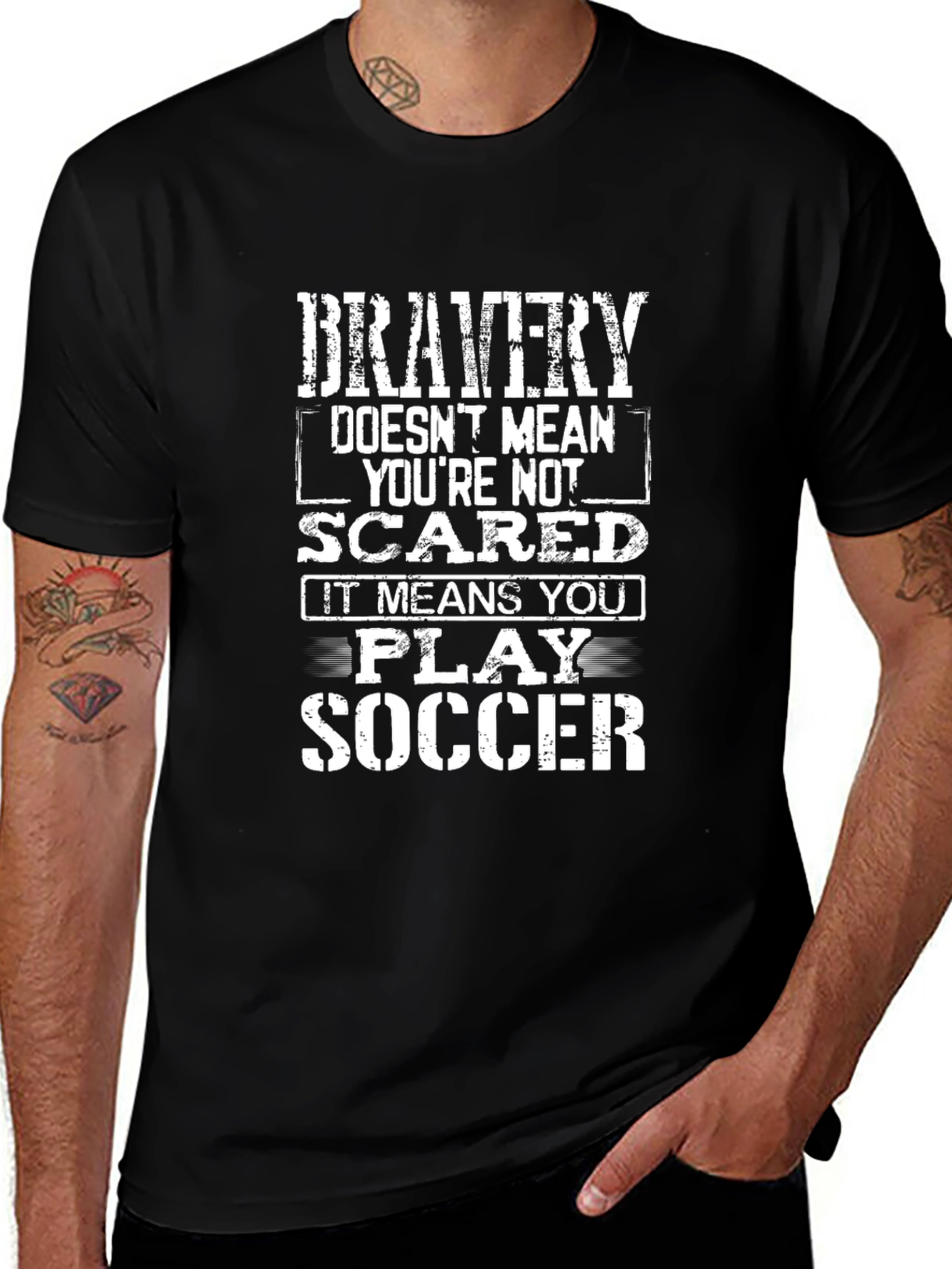 Bravery Soccer T-Shirt