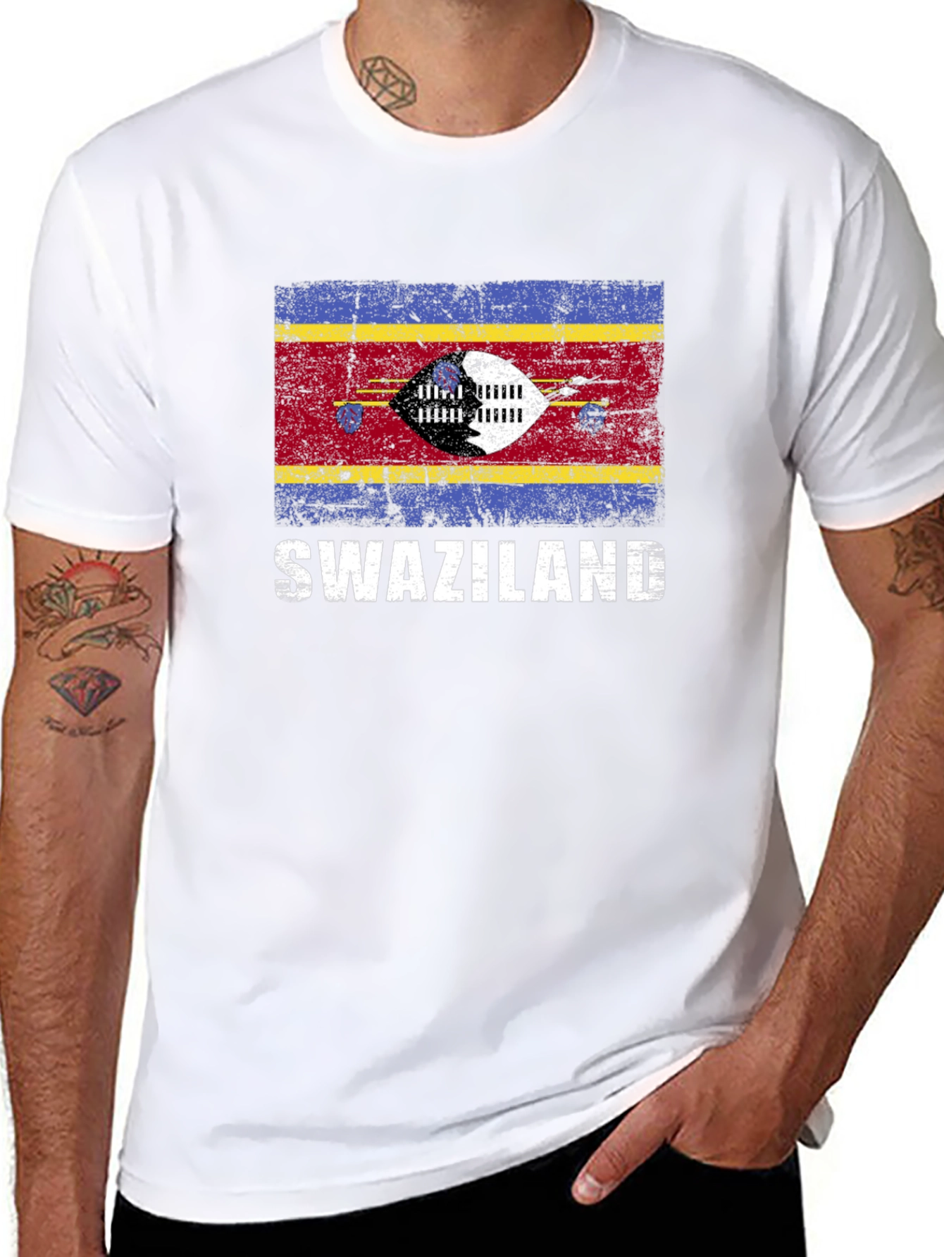 Swaziland Flag T-Shirt