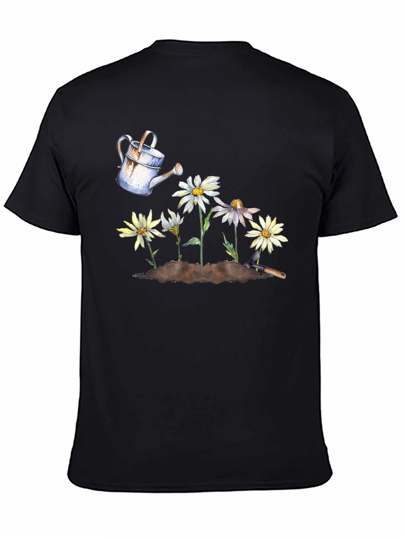Daisy Watering Can Graphic Tee