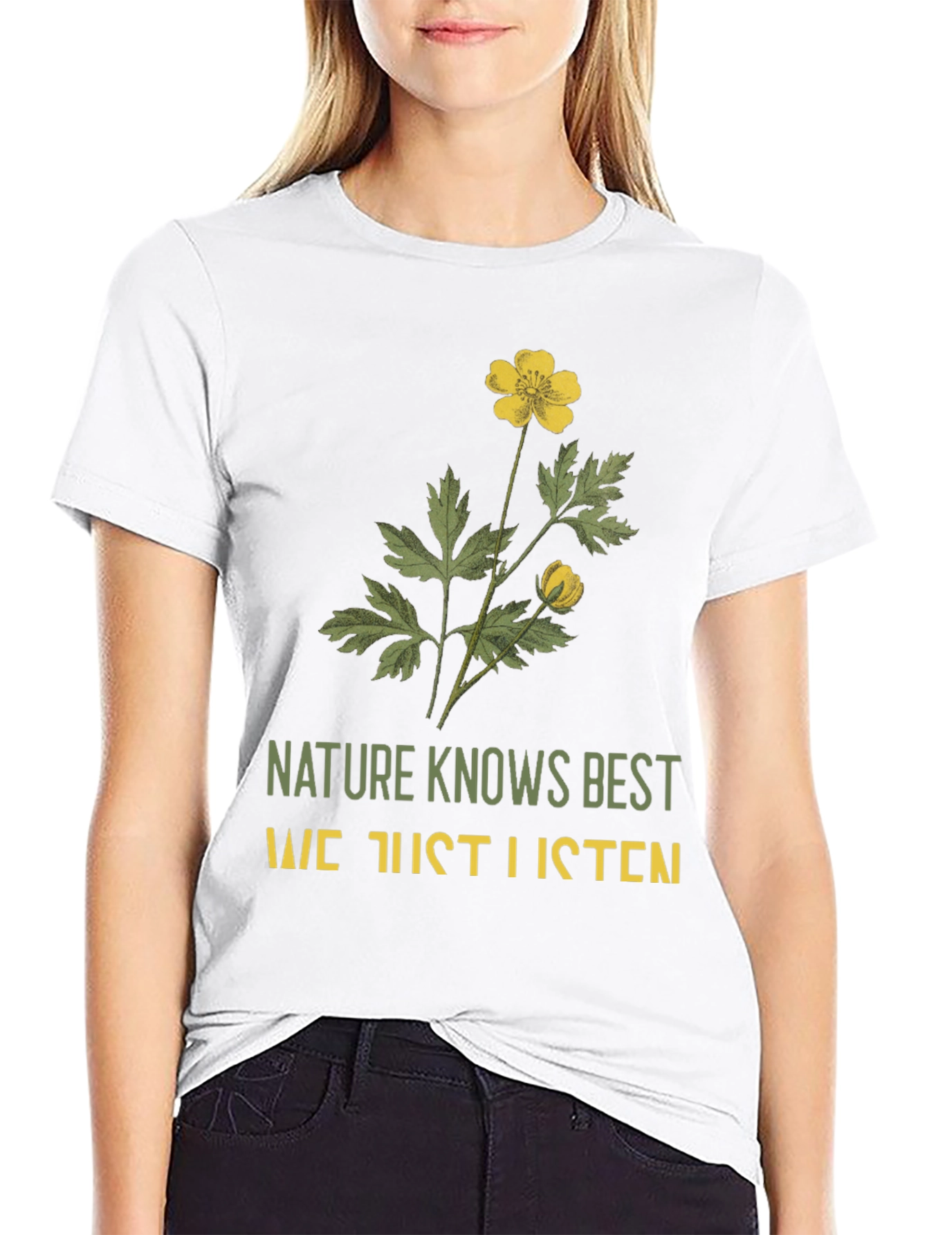 Nature Knows Best Graphic T-Shirt