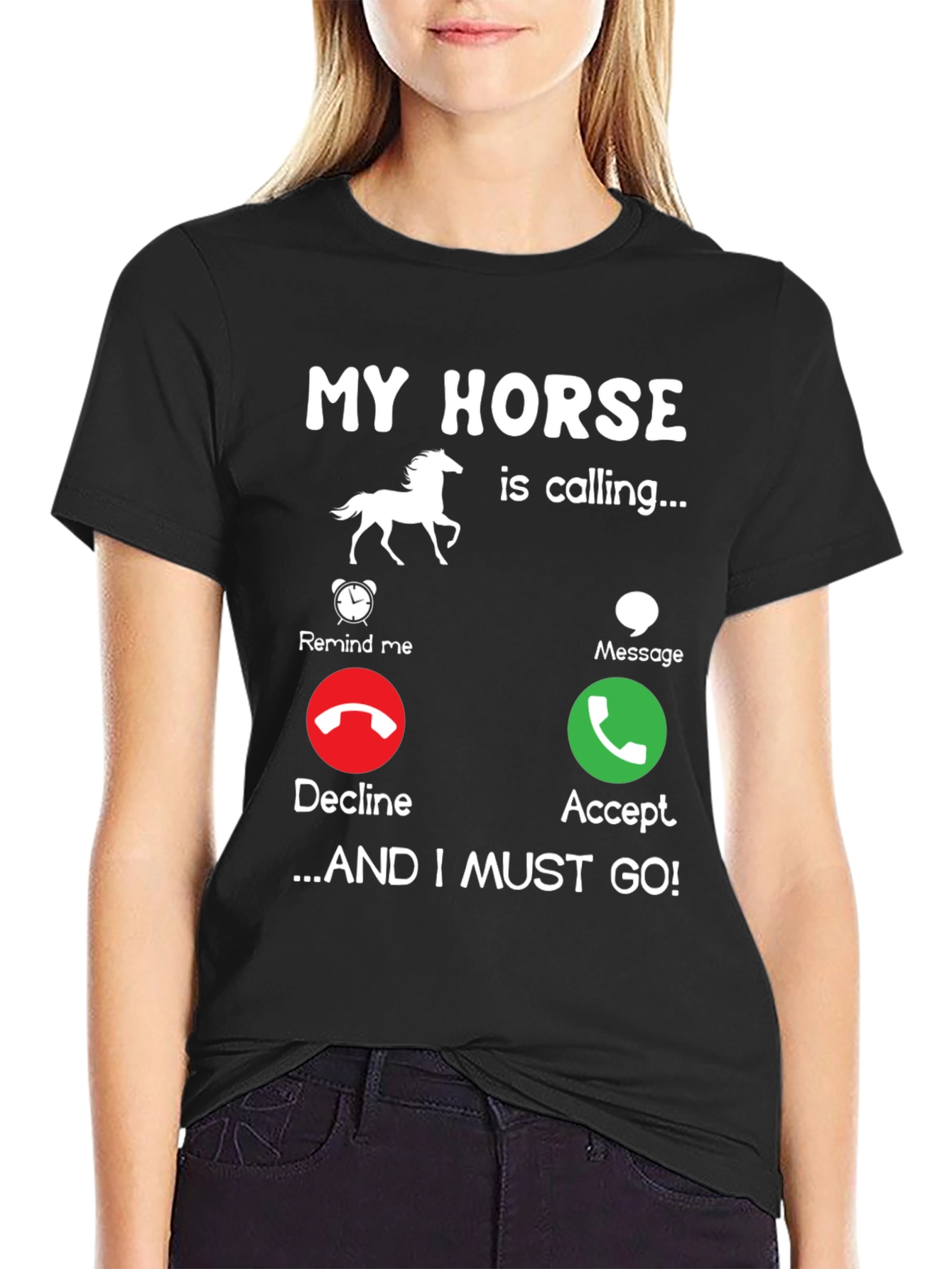 My Horse Is Calling T-Shirt