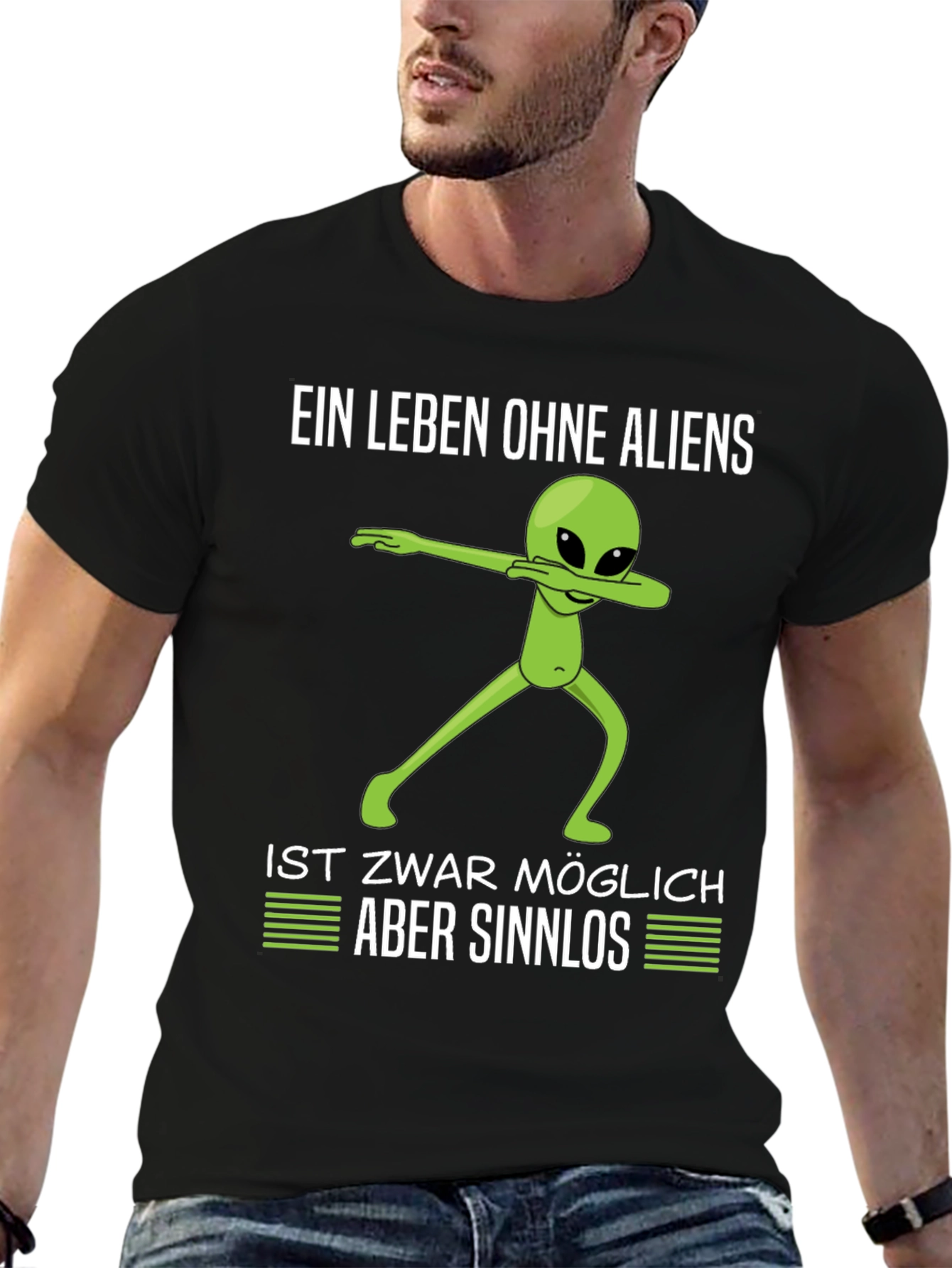 Alien Dab T-Shirt - Life Without Aliens Is Pointless