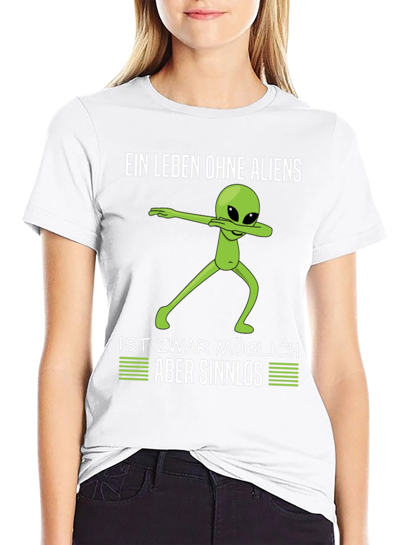 Alien Dab T-Shirt - Life Without Aliens Is Pointless