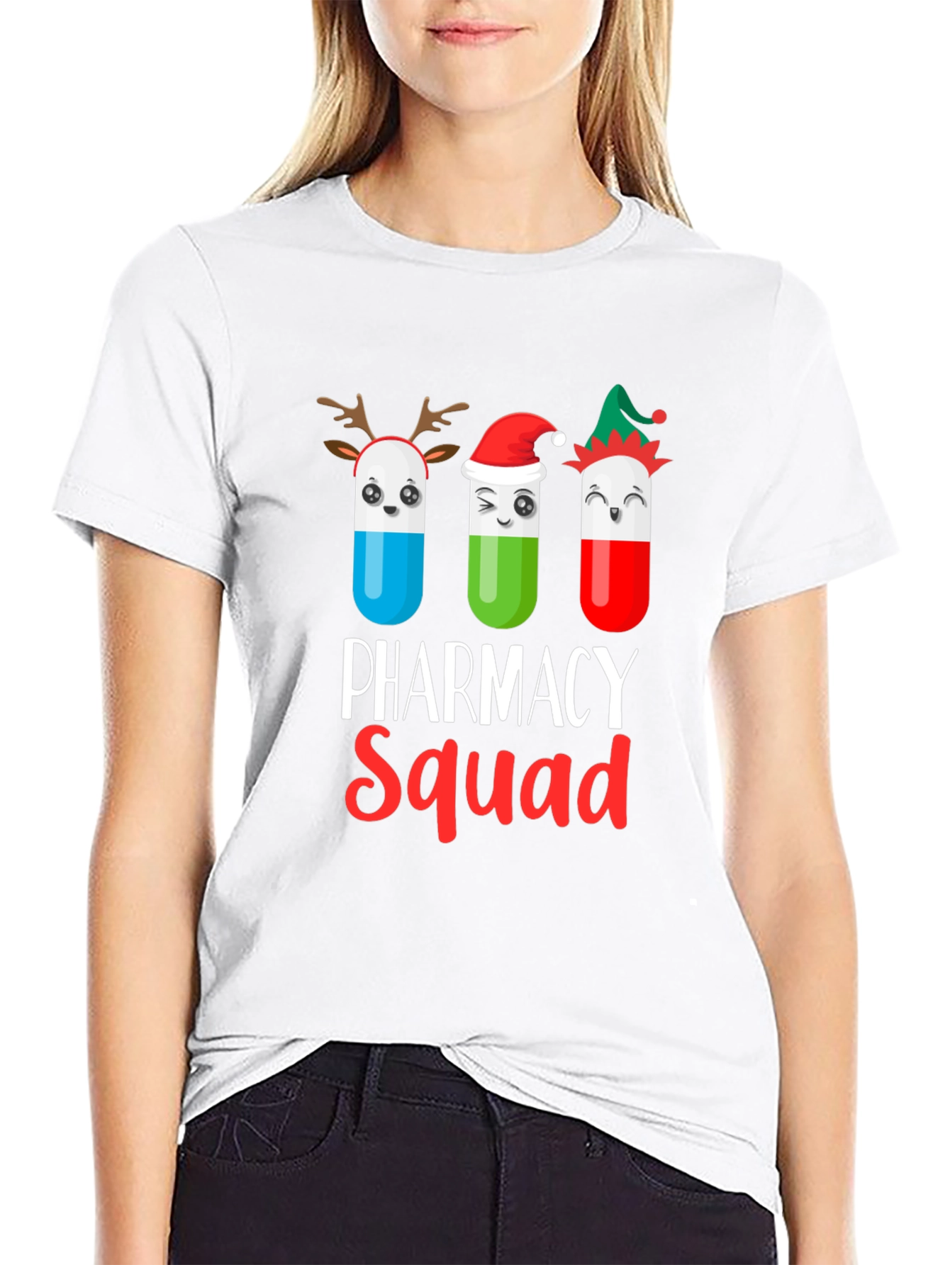 Pharmacy Squad Holiday T-Shirt - Novelty Design