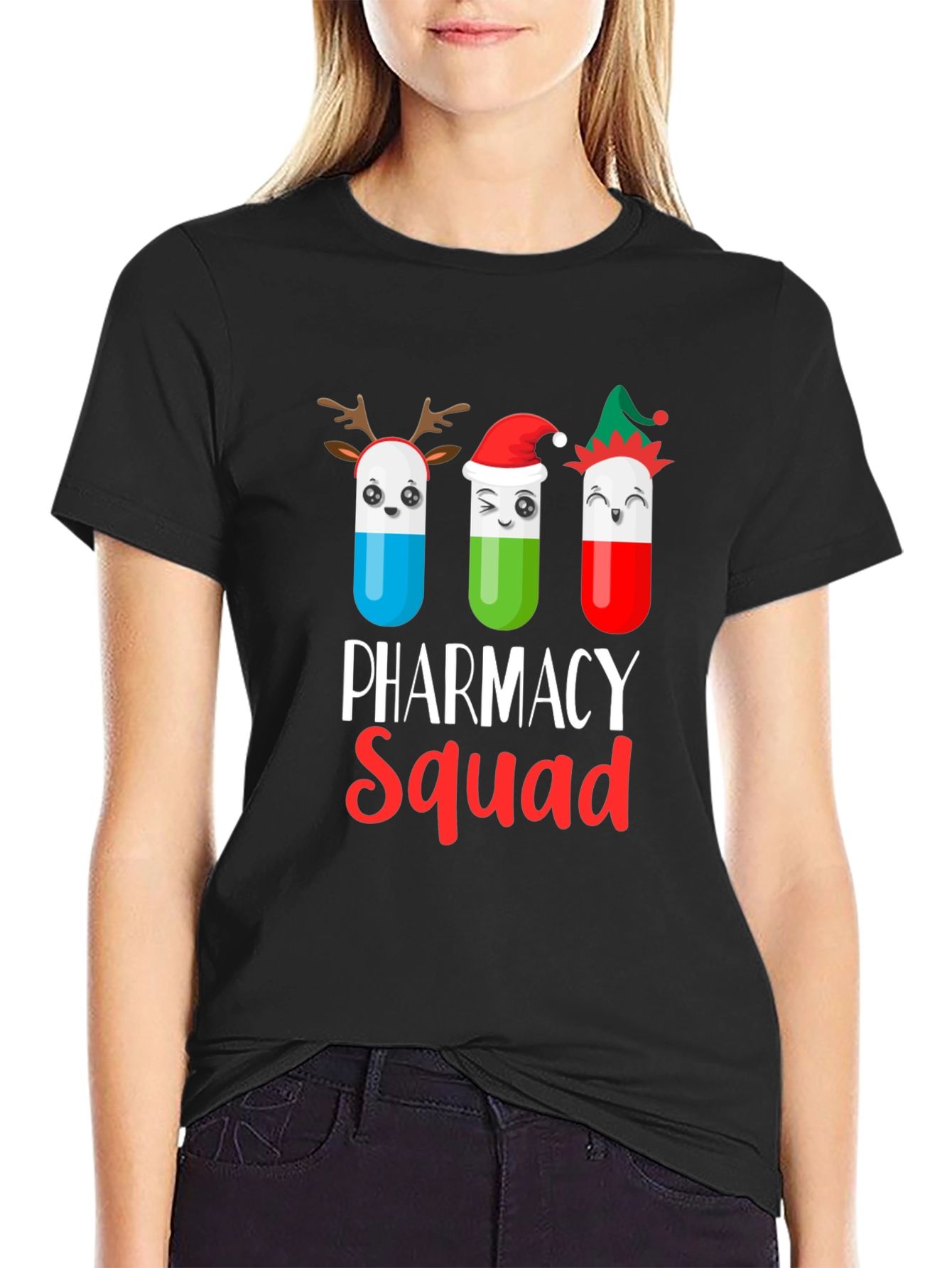 Pharmacy Squad Holiday T-Shirt - Novelty Design