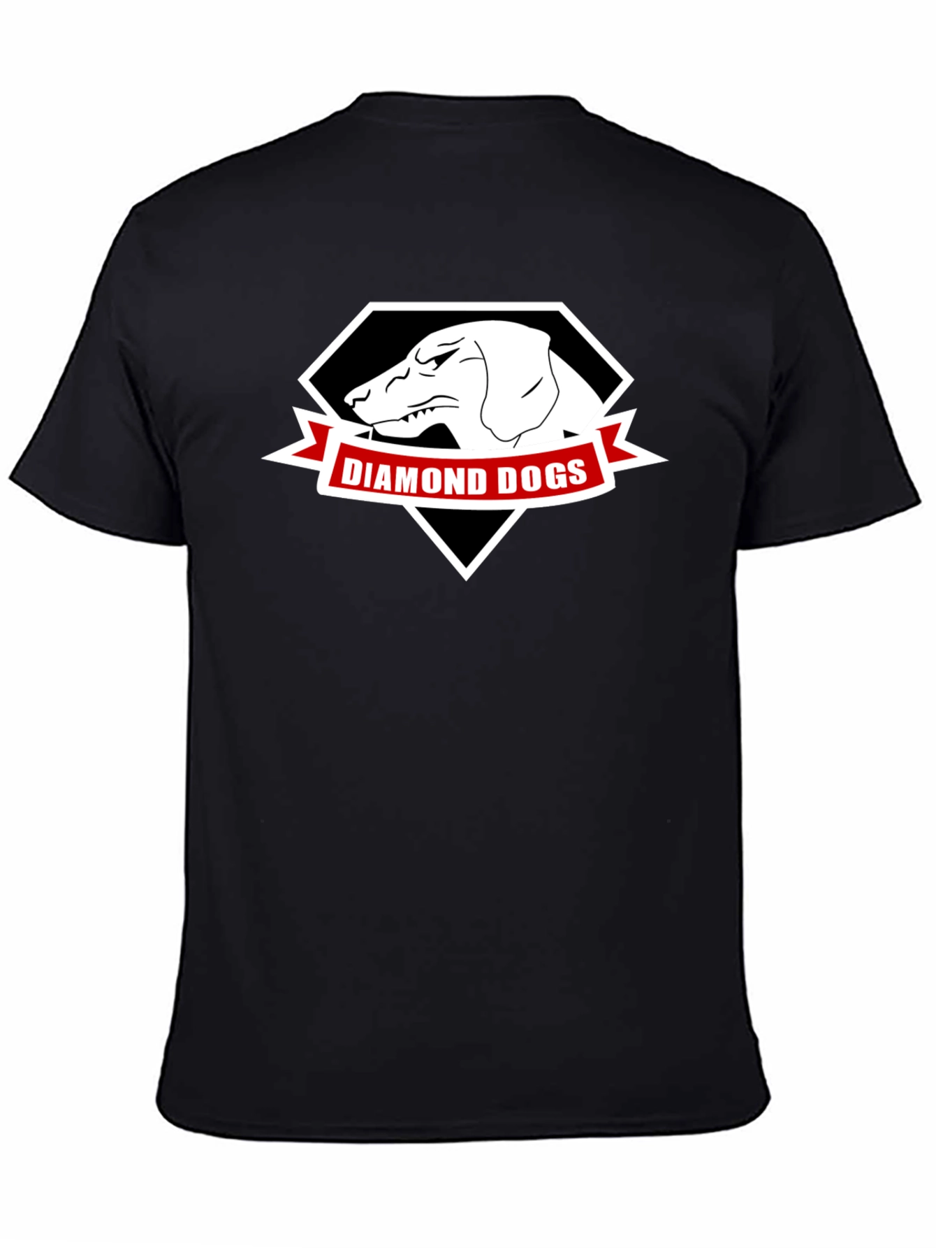 Diamond Dogs Graphic T-Shirt - Black Cotton Tee