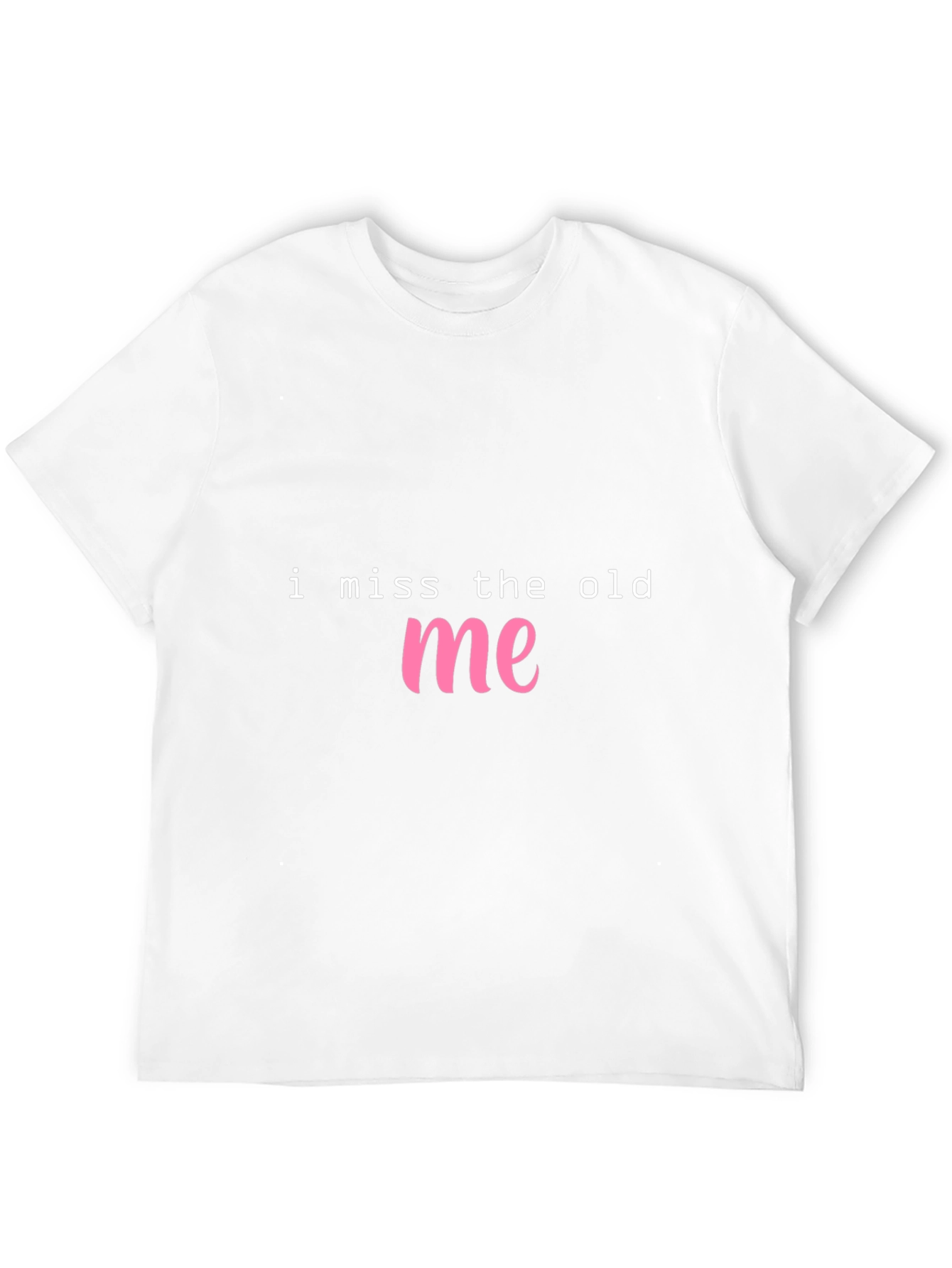 I Miss The Old Me Graphic T-Shirt - Black
