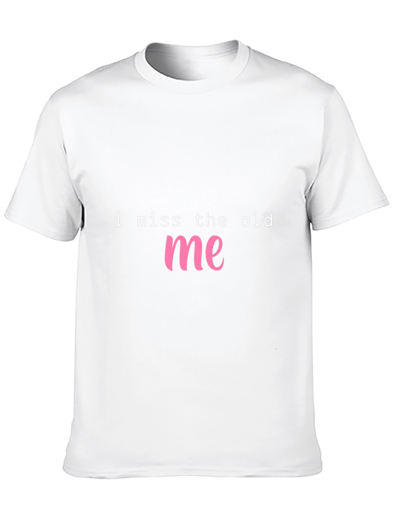 I Miss The Old Me Graphic T-Shirt - Black