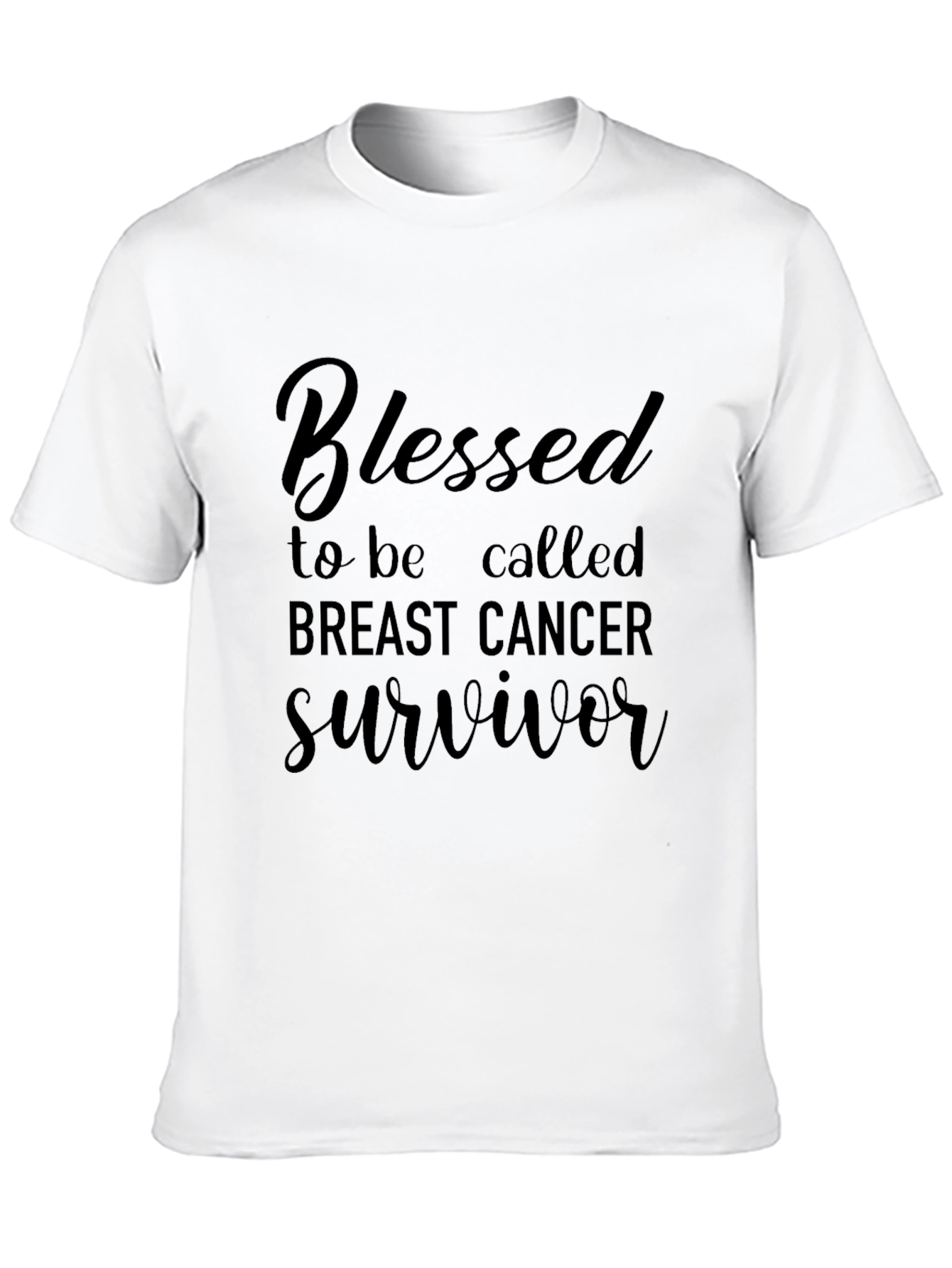 Breast Cancer Survivor Blessed Tee
