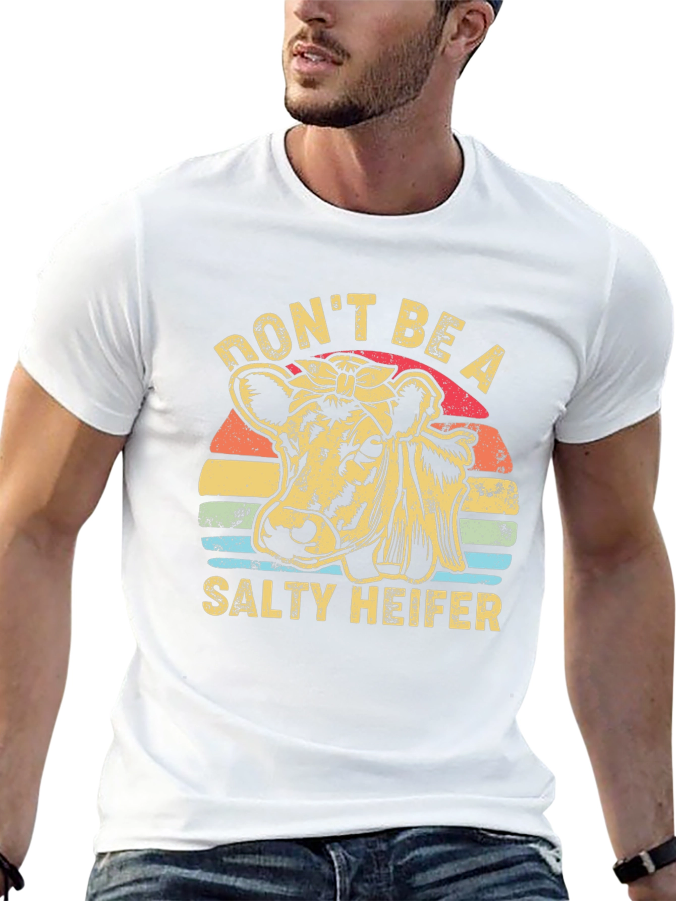 Dont Be A Salty Heifer Graphic T-Shirt